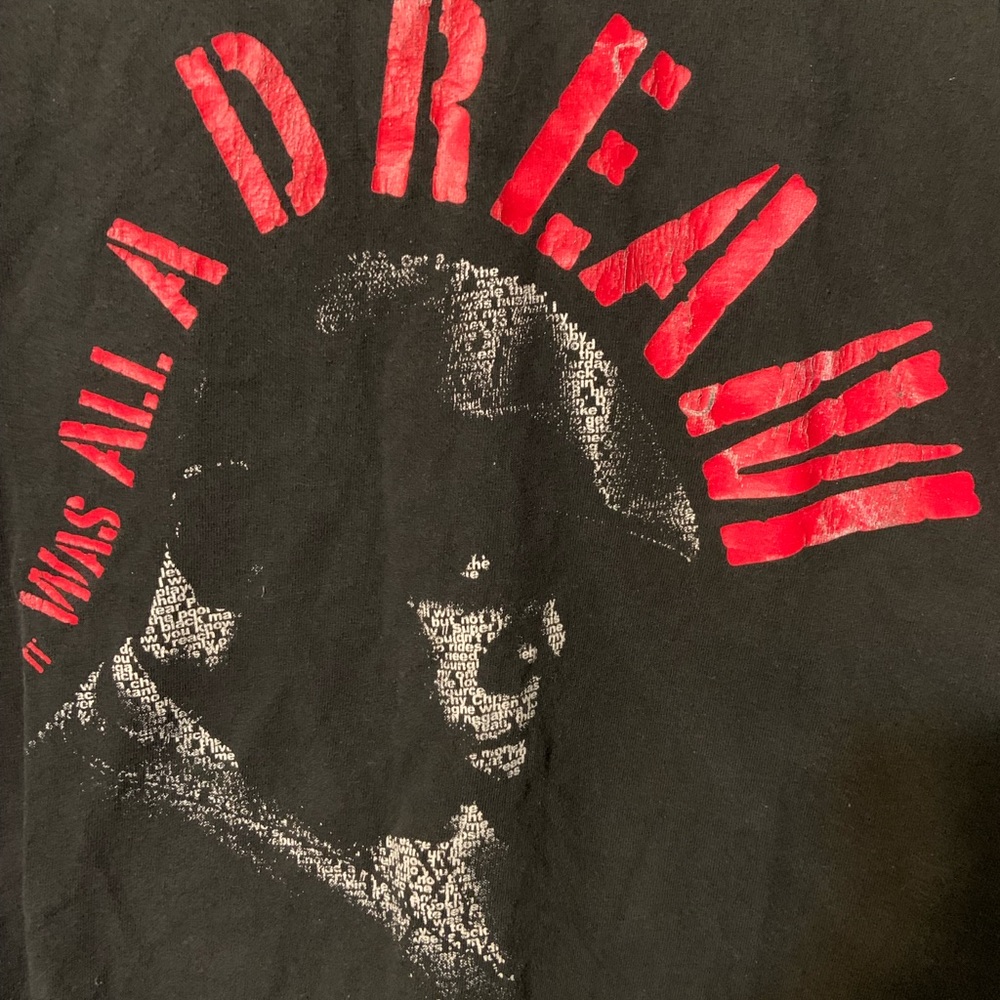 Vintage It Was all a Dream Juicy Lyrics Notorious BIG Tank Large Retro